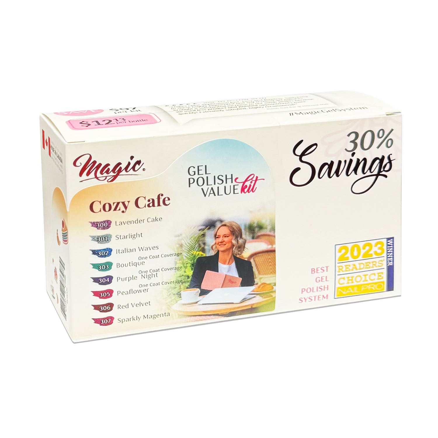 Magic Gel System Gel Polish Value Kit Cozy Cafe 47398