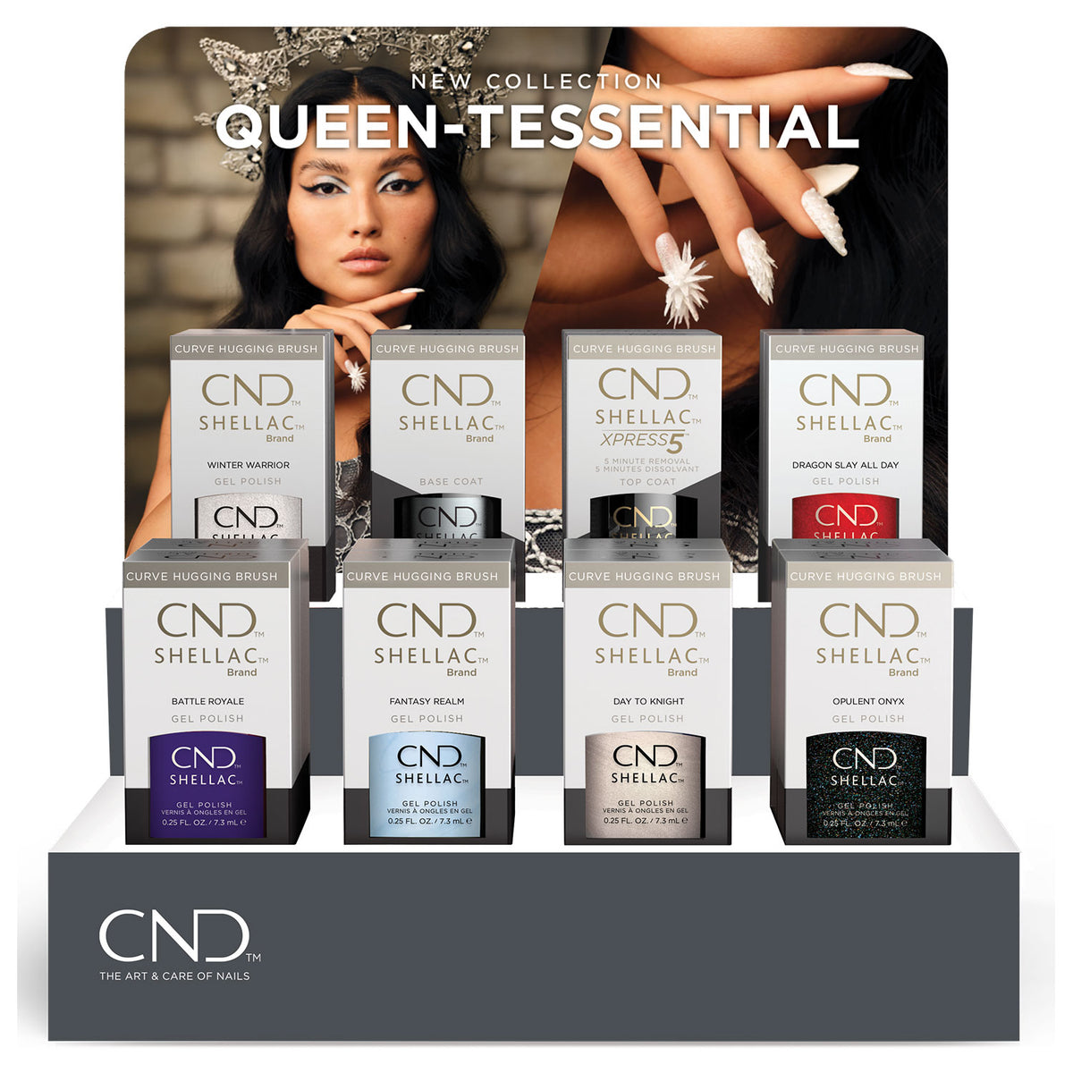 CND Shellac Holiday 2024 Collection Queen-Tential 01661