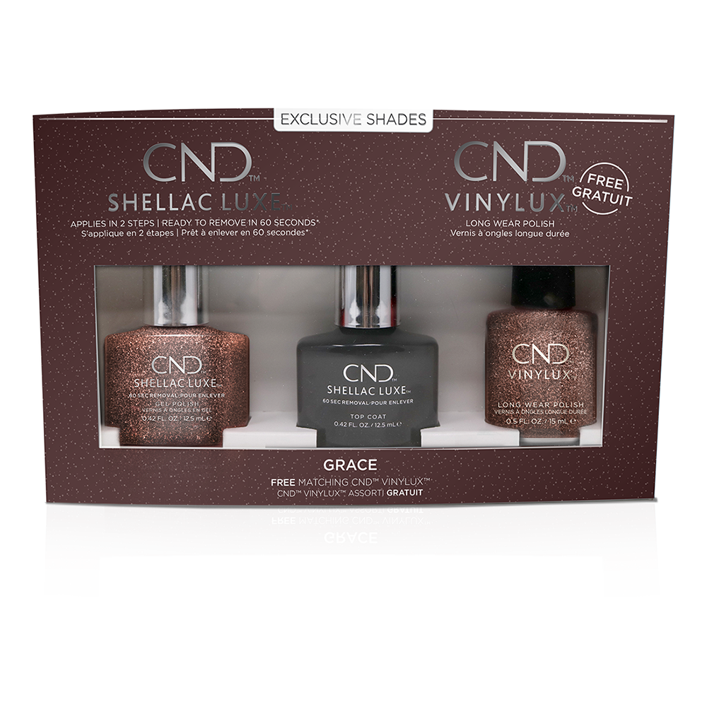 CND Shellac Luxe & Vinylux Grace #301 92730