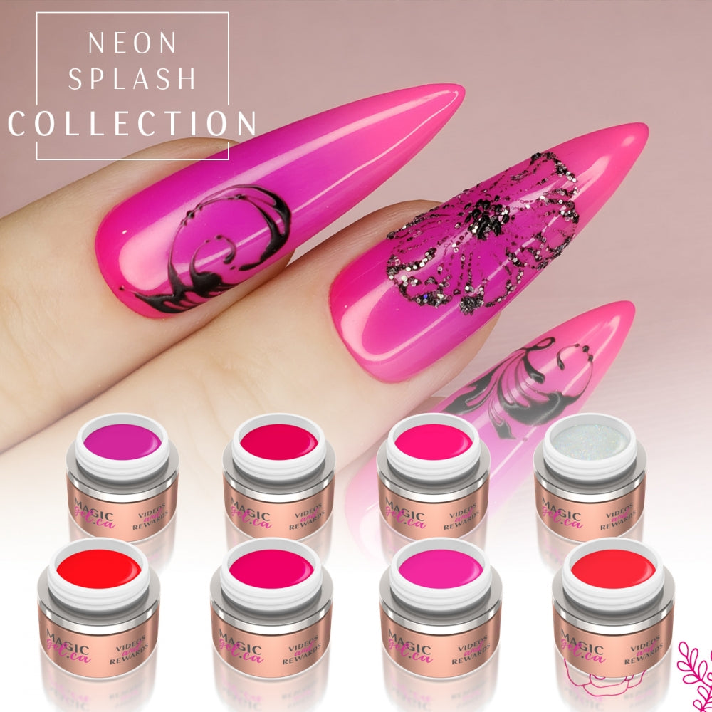 Bộ sưu tập Neon Splash của Hệ thống Magic Gel 36995