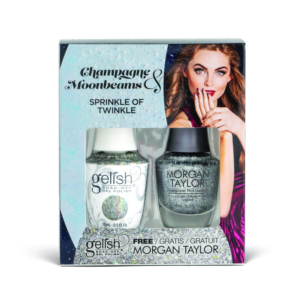 Gelish/Free Morgan Taylor Sprinkle Of Twinkle 1410367