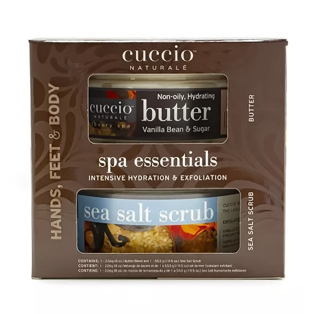 Bộ Sản Phẩm Cuccio Spa Essentials Hương Vani & Đường CNMK7039