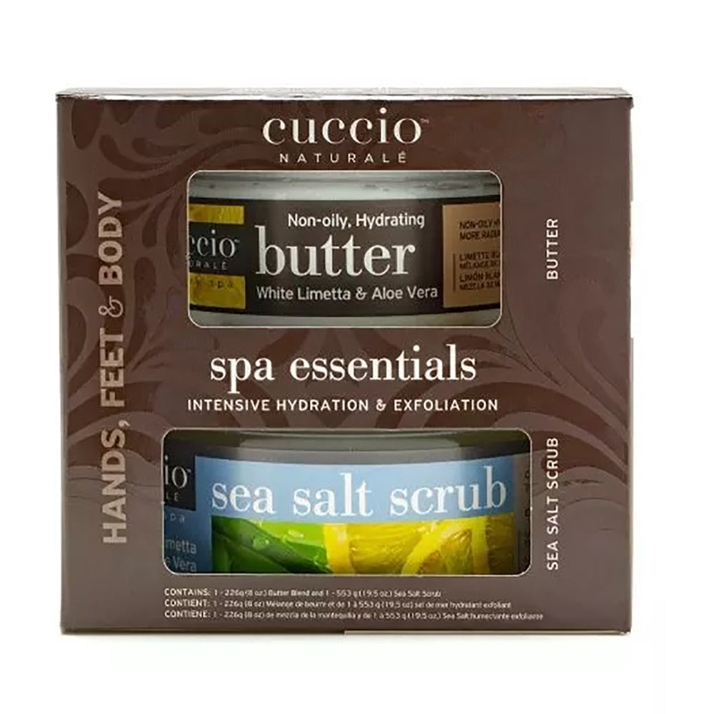 Cuccio Kits Spa Essentiels Blanc Limetta & Aloès Vera CNMK7035