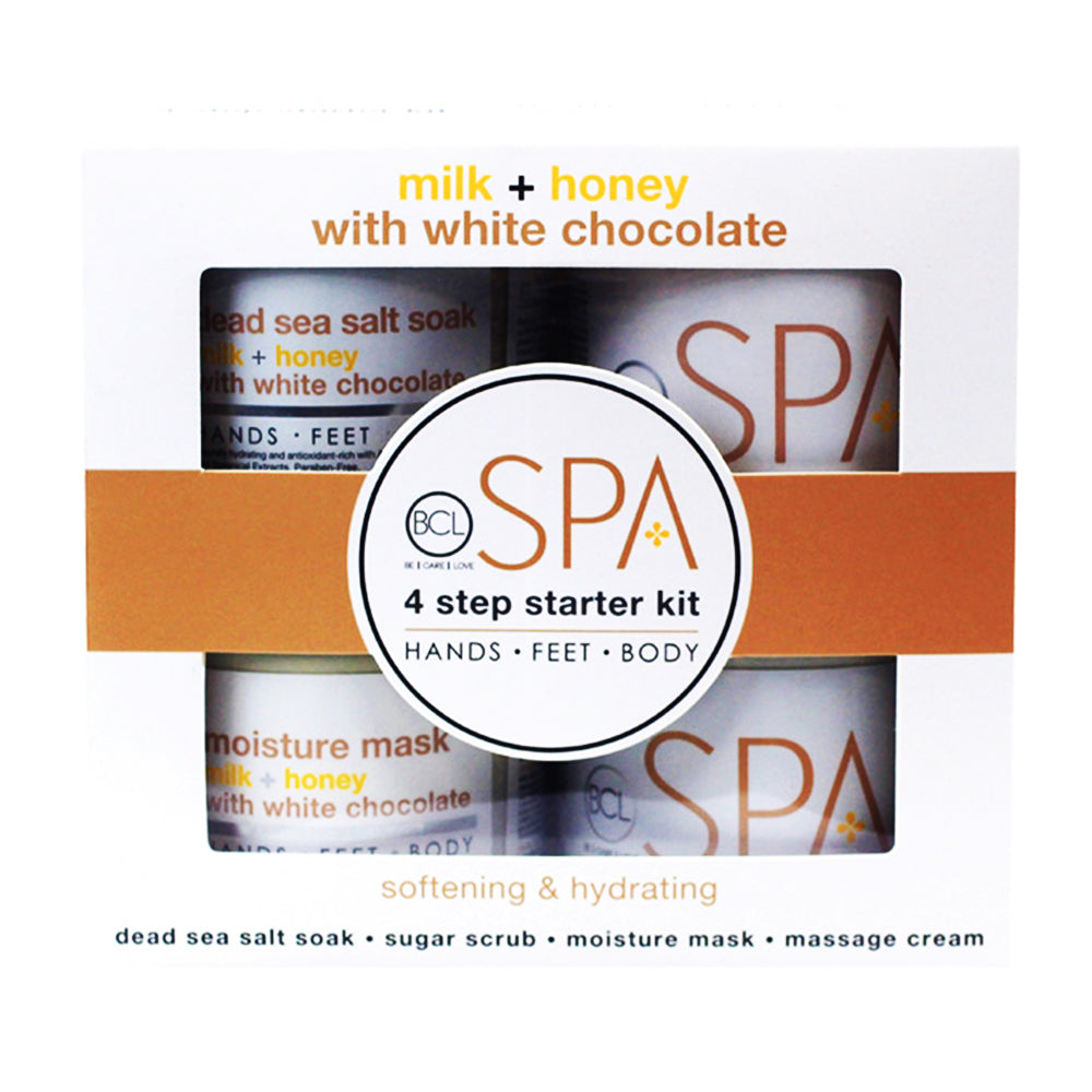 BCL Spa 4 Step Starter Kit Milk + Honey SPA54110