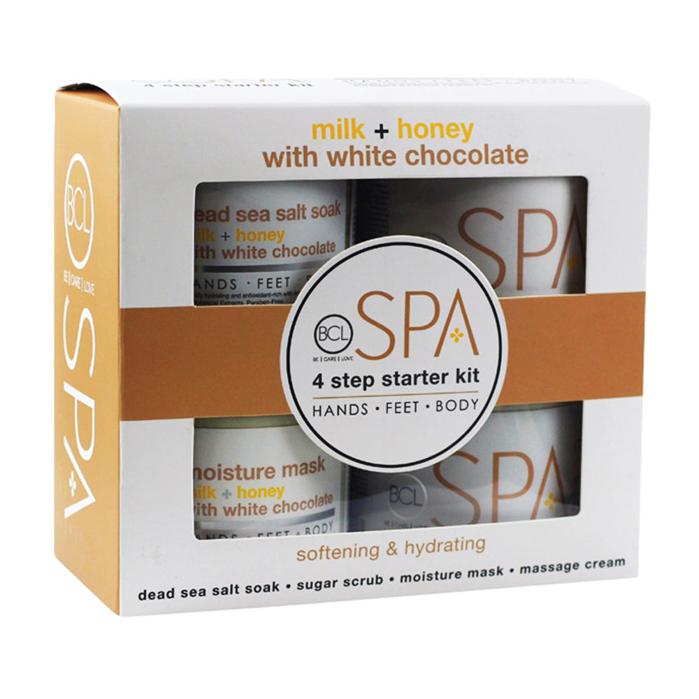 BCL Spa 4 Step Starter Kit Milk + Honey SPA54110