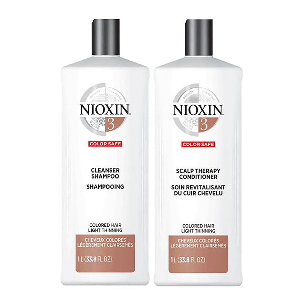 Nioxin3 Colored Hair Light Thin Duo Pack 1L 33.8 fl oz 32394