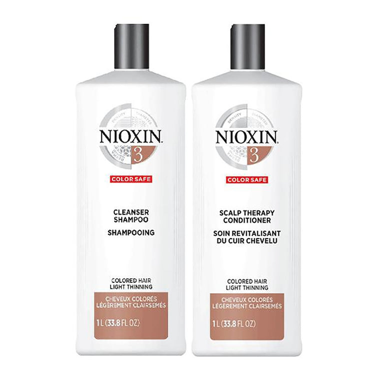 Nioxin3 Colored Hair Light Thin Duo Pack 1L 33.8 fl oz 32394