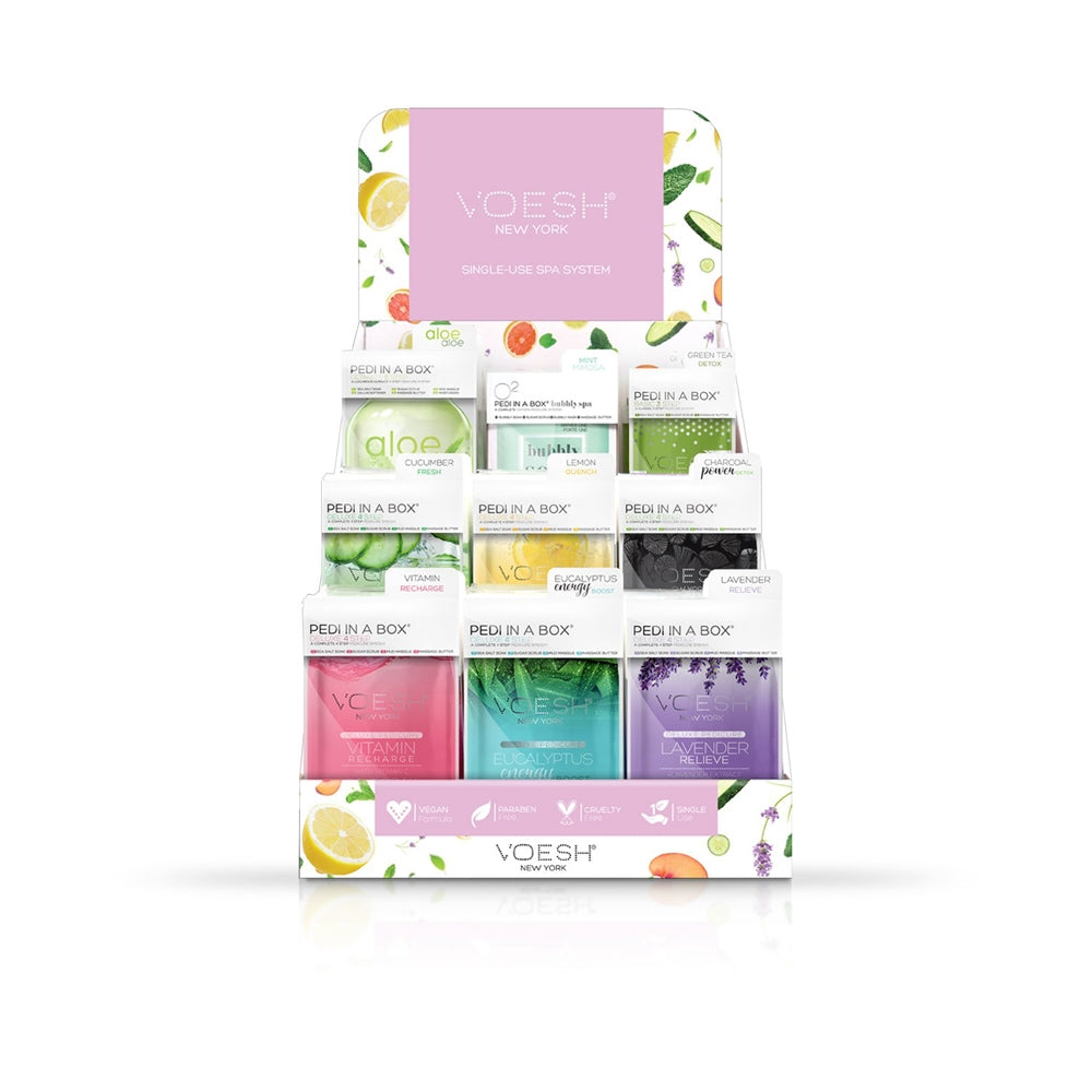 Voesh Intensive Skincare Pedi Kit W/97 Products VDU017PEDI