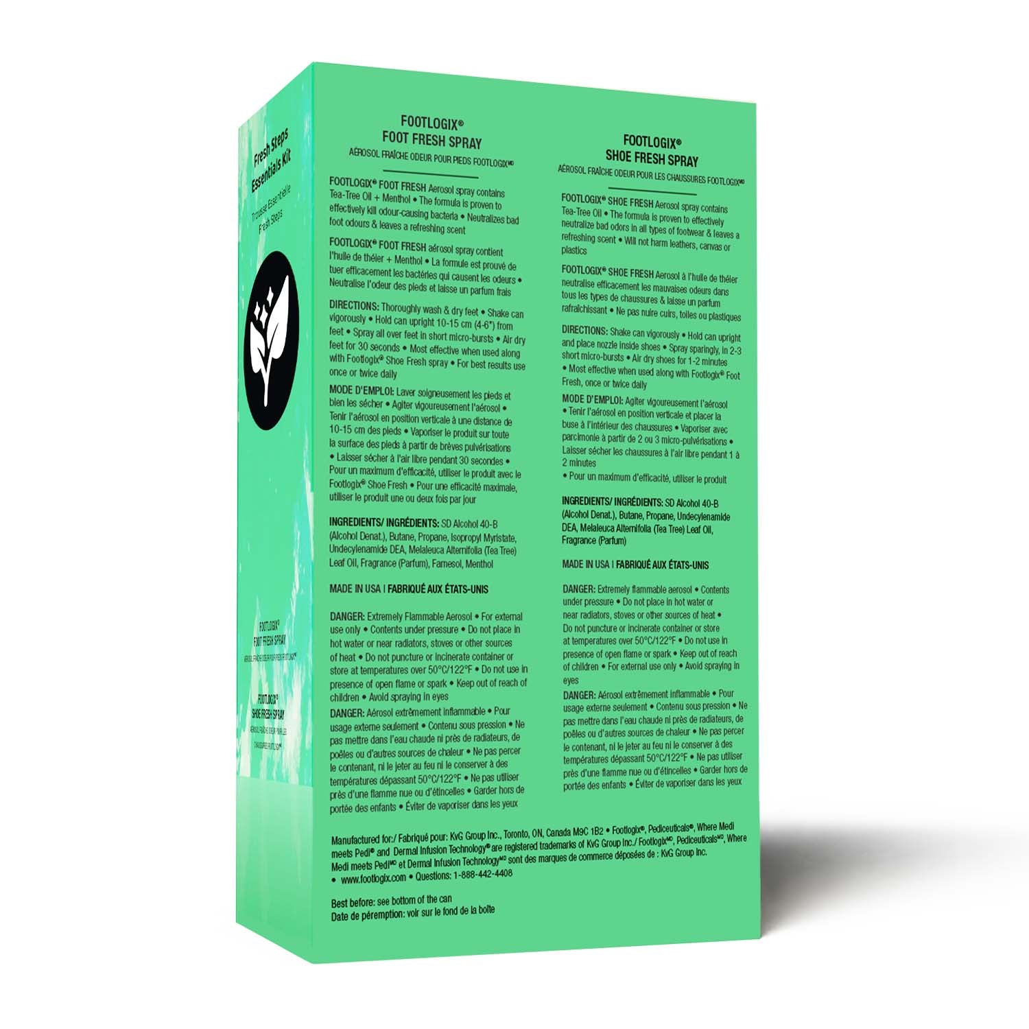 Footlogix Fresh Steps Essential Promotion 2PK Kit 01660