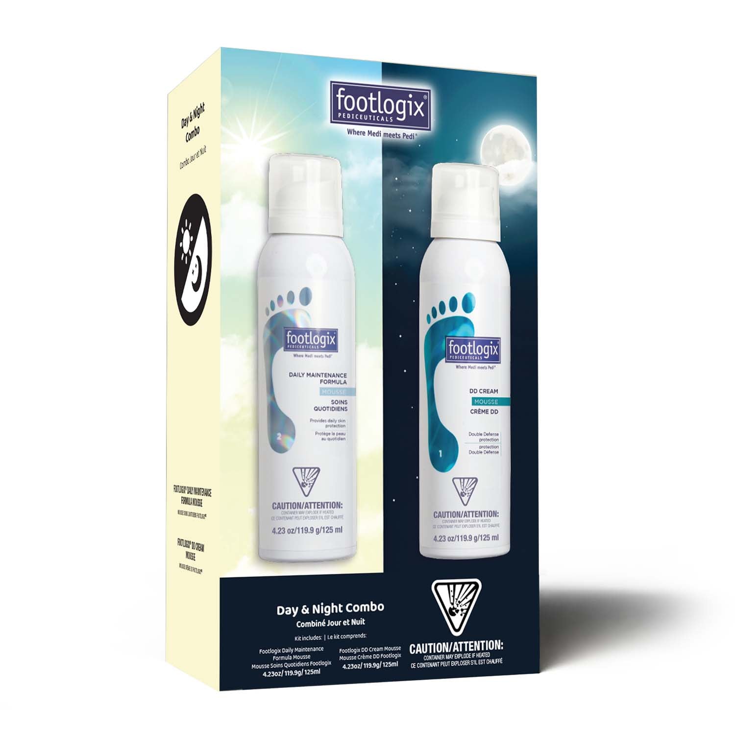 Footlogix Day & Night Promotion 2PK Kit 01657