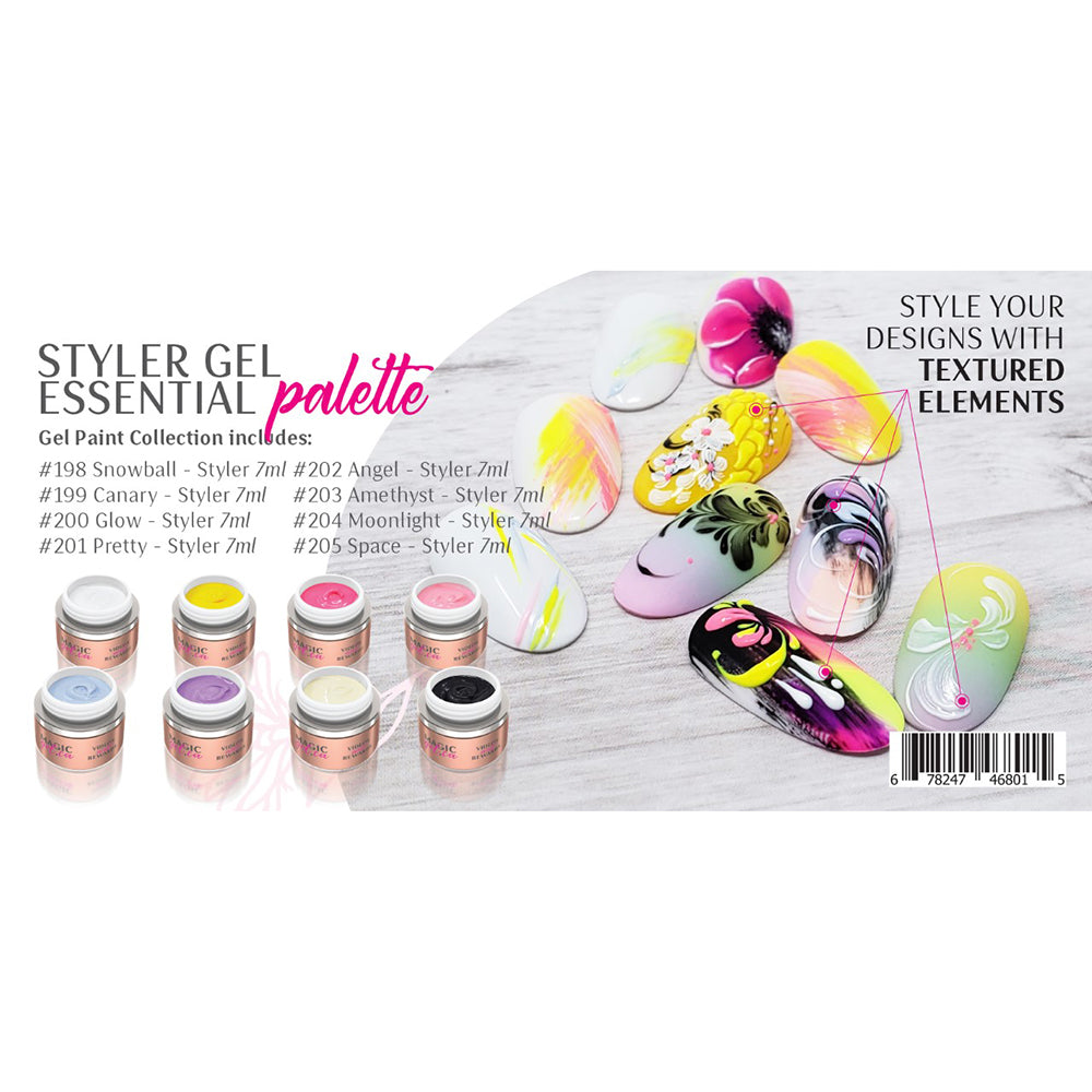 Magic Gel System Collection - Styler Gel Essential Palette