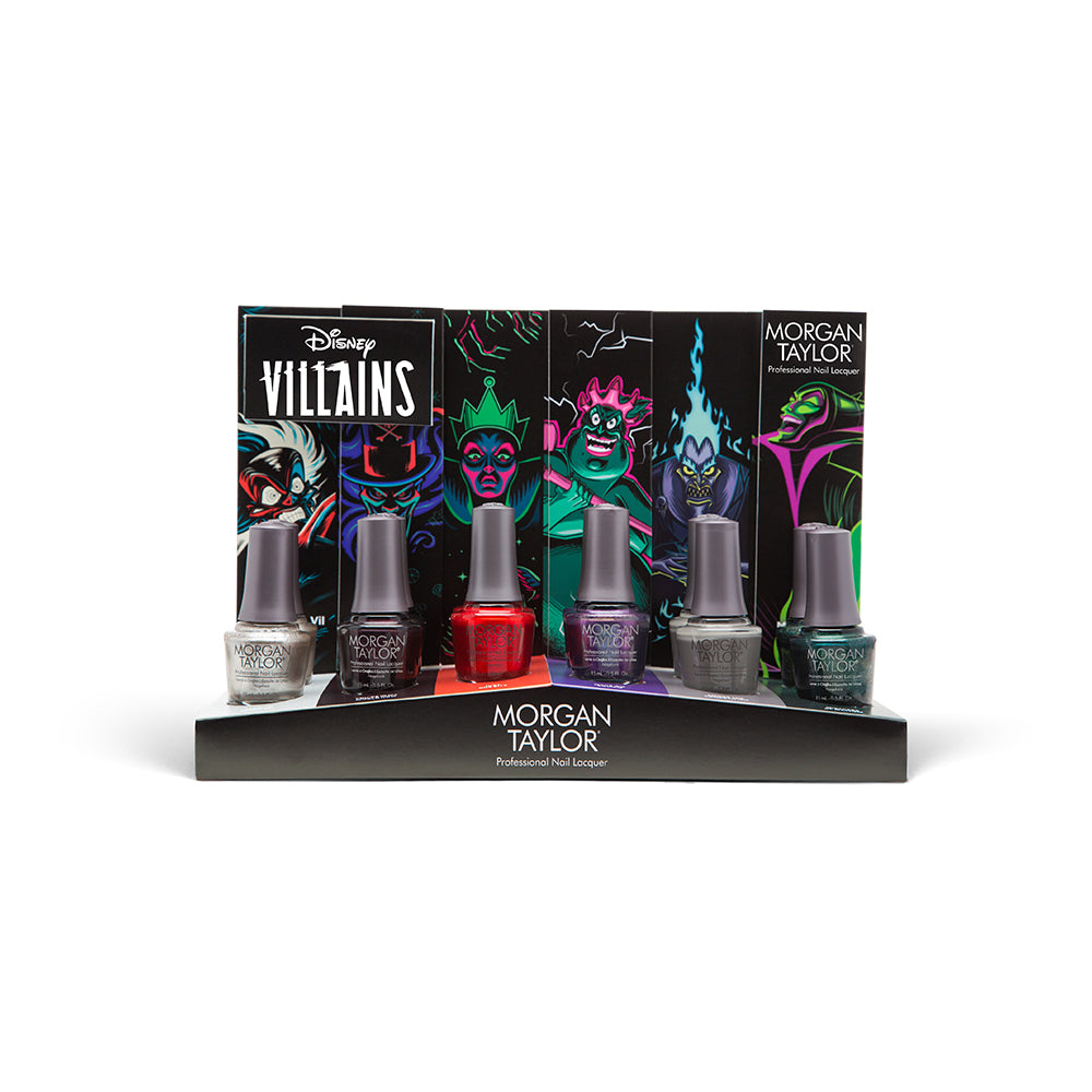 Morgan Taylor Disney Villains 12Pcs Display 3130070
