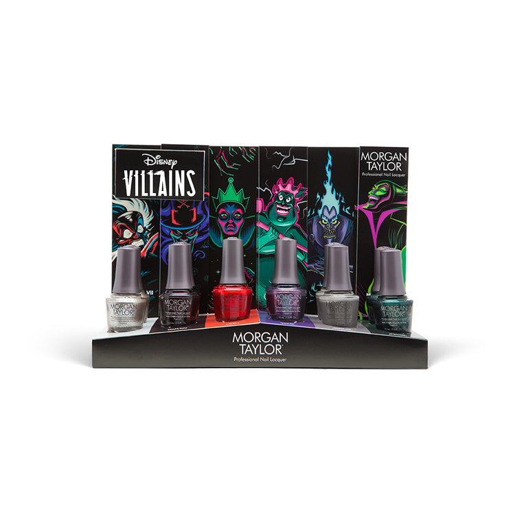 Morgan Taylor Disney Villains 12Pcs Display 3130070