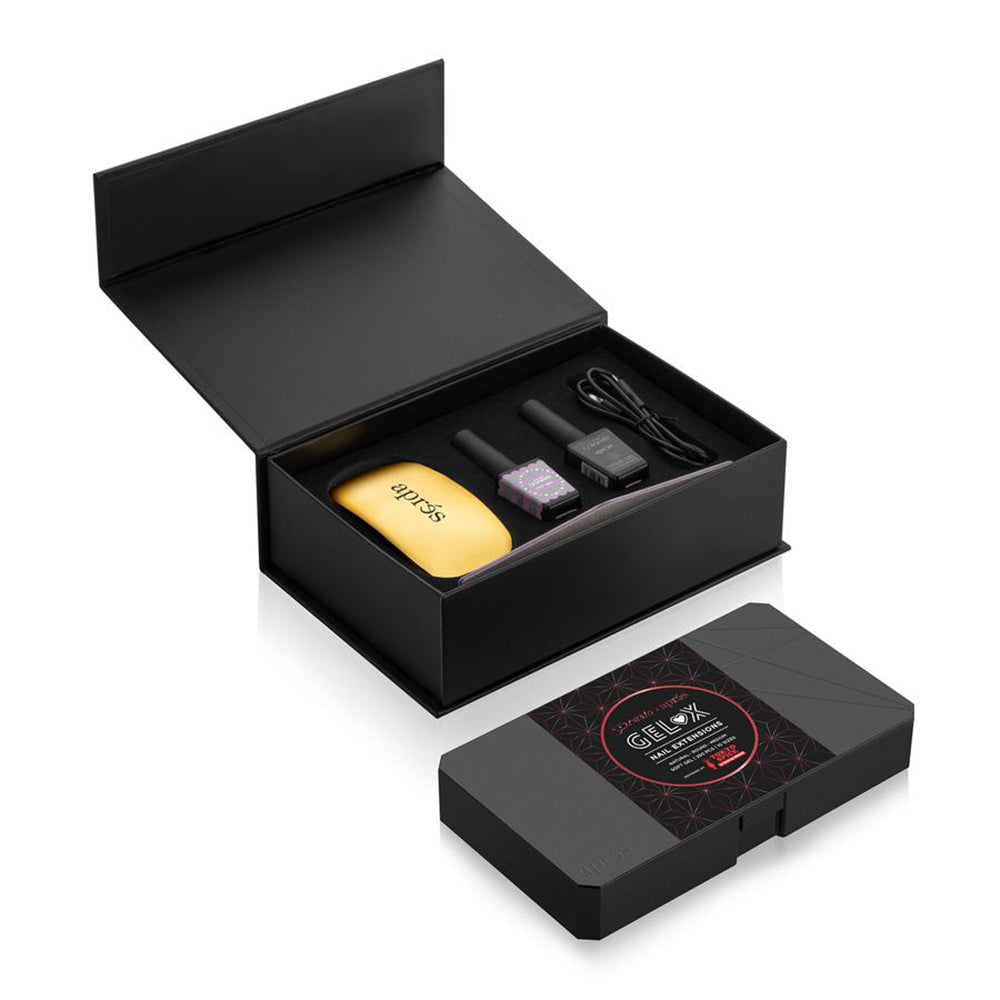 Apres Nail Labo Kit Gel-X Embouts ronds naturels moyens NLSET-RM