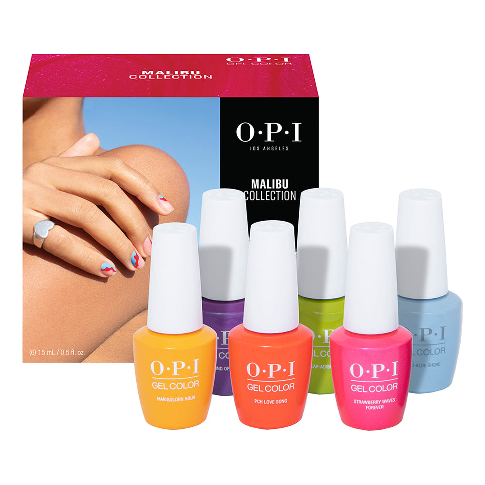 OPI Gelcolor The Malibu 6Pcs Add-On Kit #2 GC309