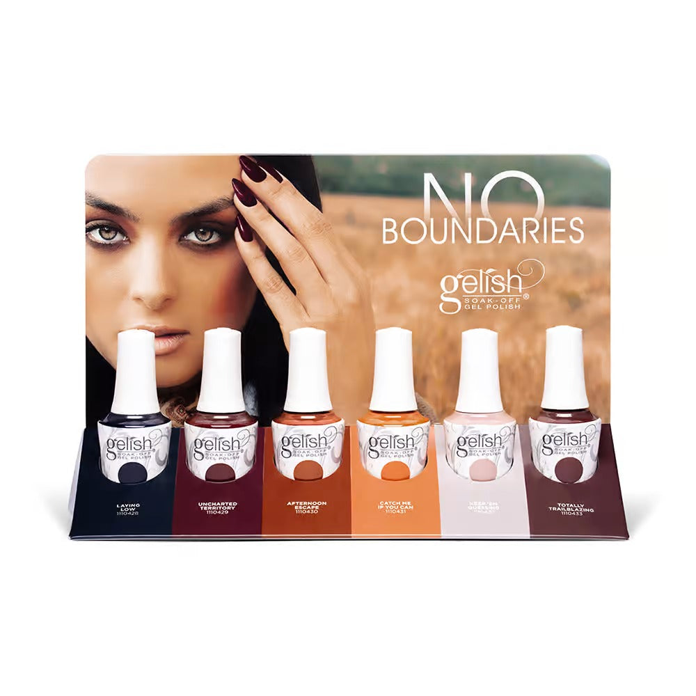Gelish No Boundaries Présentoir 6 pièces 1130042