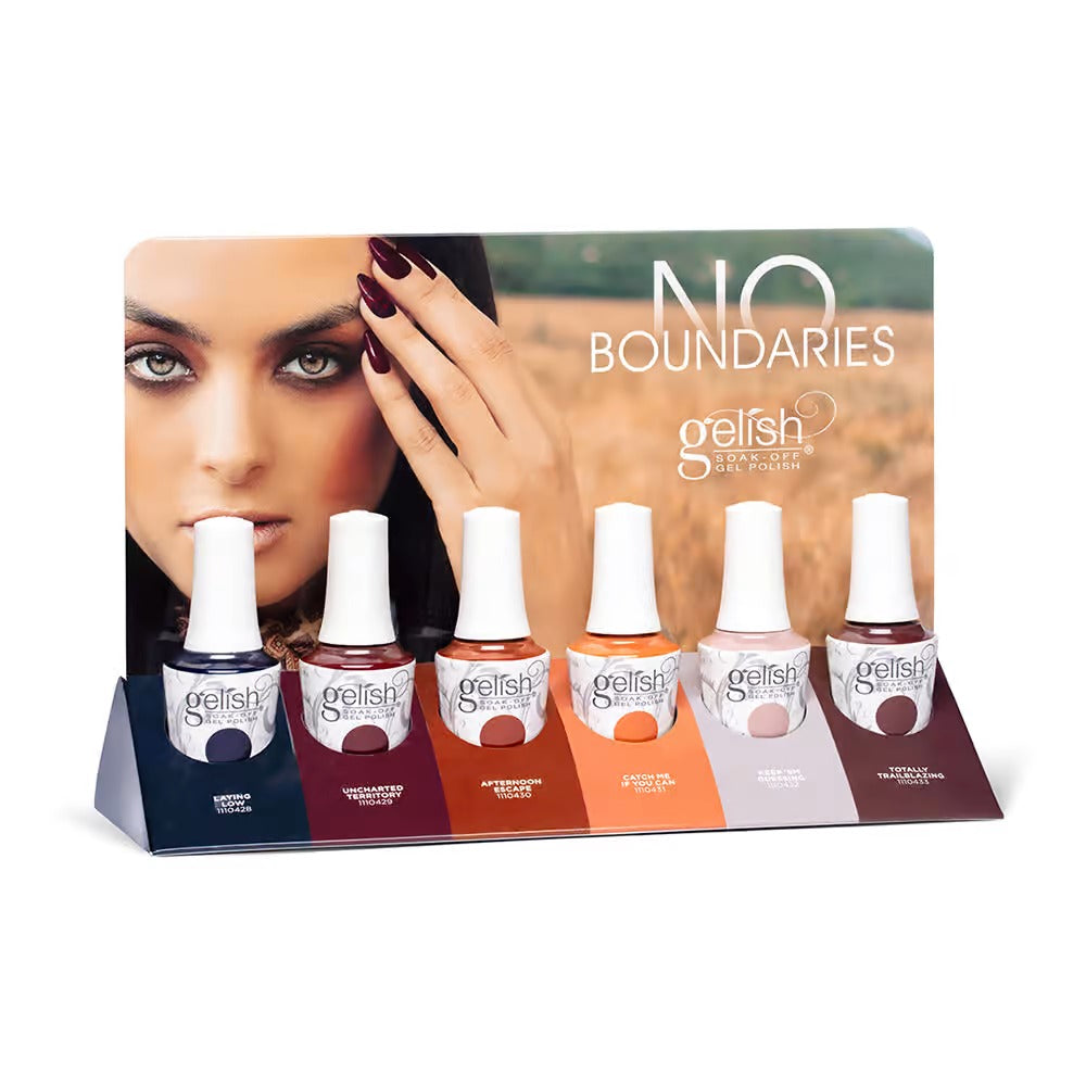 Gelish No Boundaries Présentoir 6 pièces 1130042