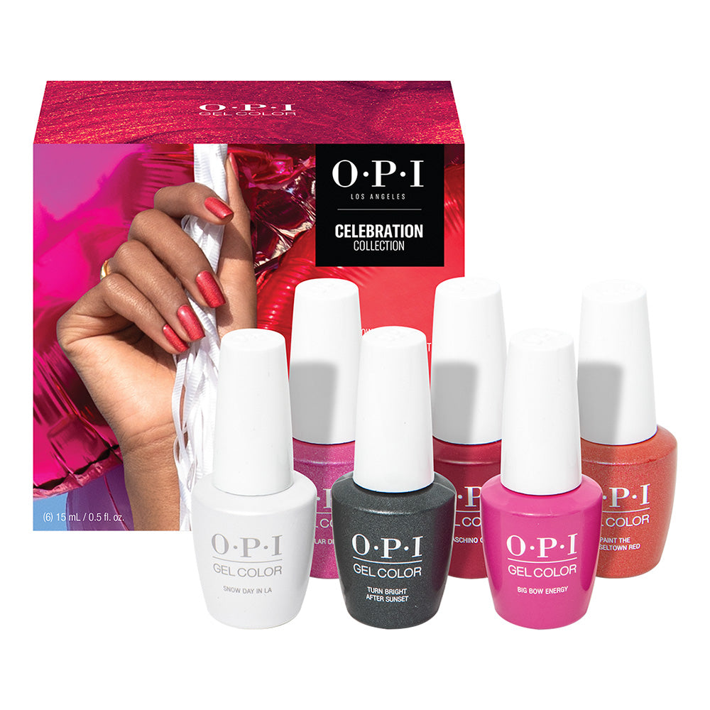 OPI Gelcolor Collection Célébration Kit d'appoint 6 Pièces #1 HPN16