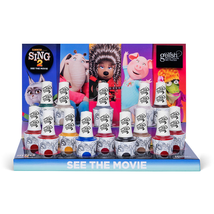 Gelish Sing2 14PC Display 1130046