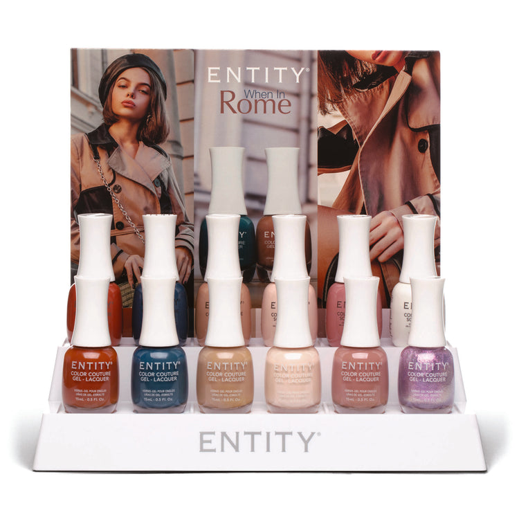 Entity Color Couture Gel & Lacquer When In Rome 12PC 5130007