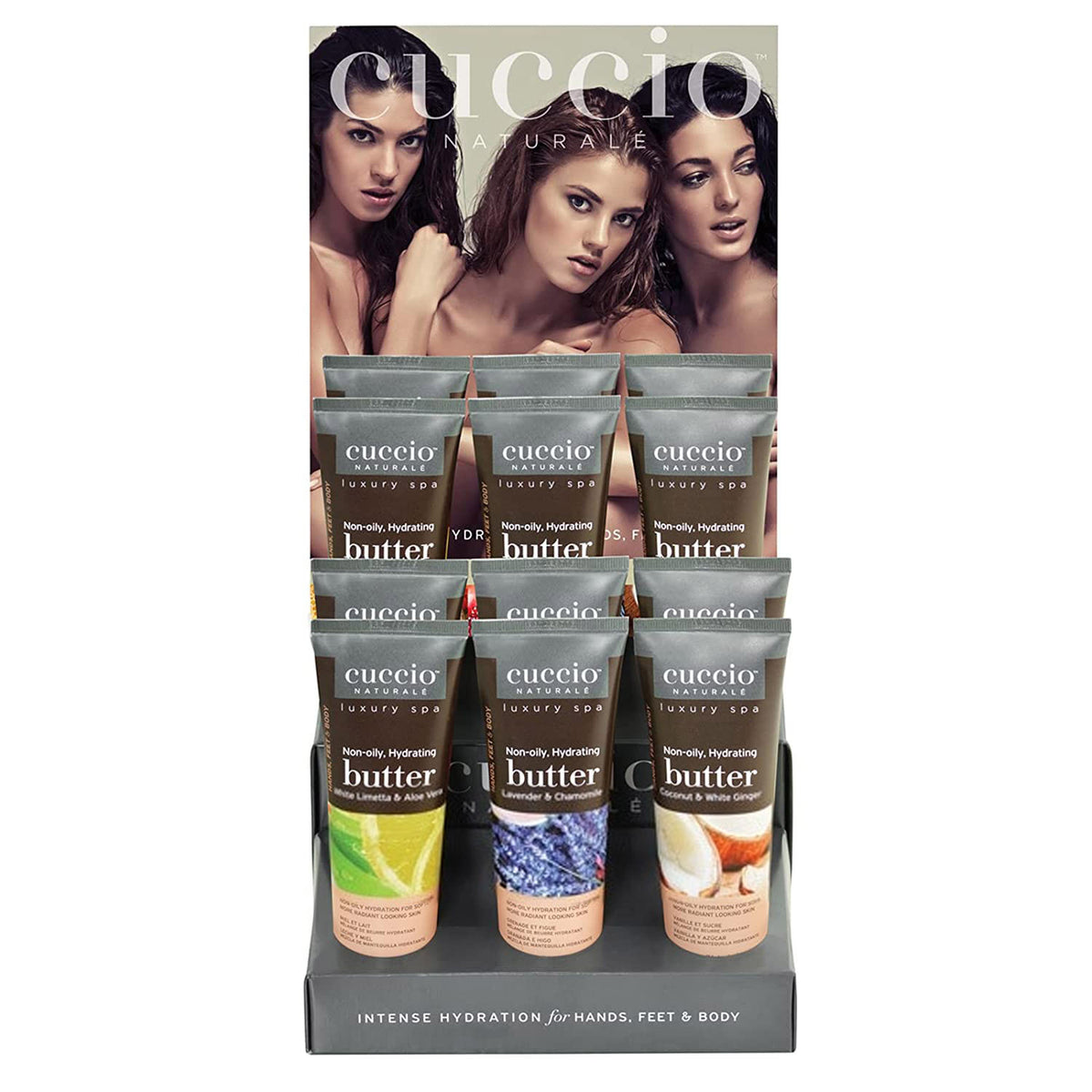 Cuccio Non-oily, Hydrating Butter 4 oz 12PC Kit#2 3391