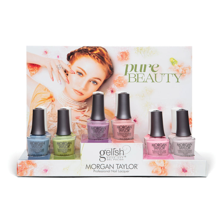 Gelish/Morgan Taylor Pure Beauty Mixed12PC Collection1130062