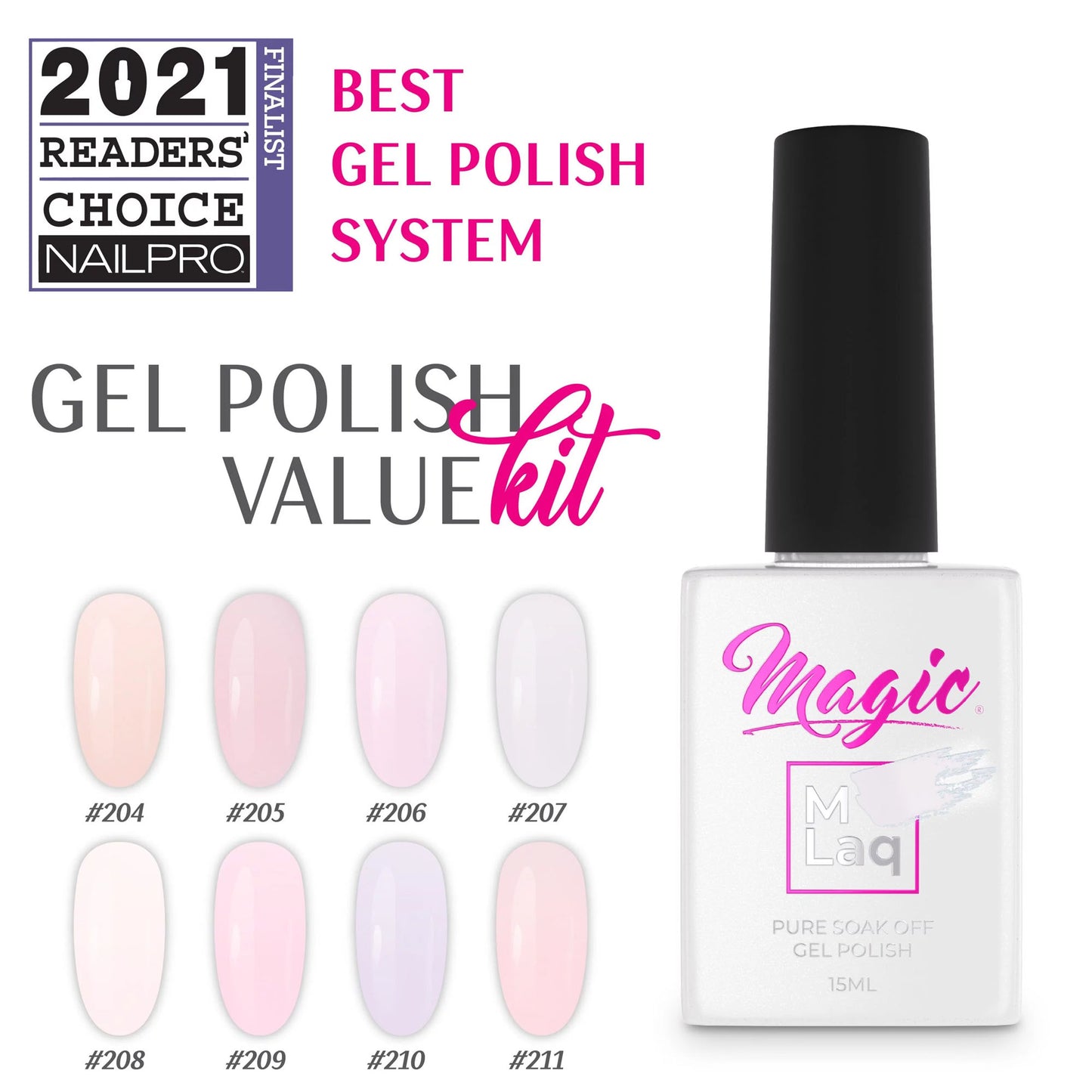 Magic Gel System Gel Polish Value Kit - Soft Touch 47262