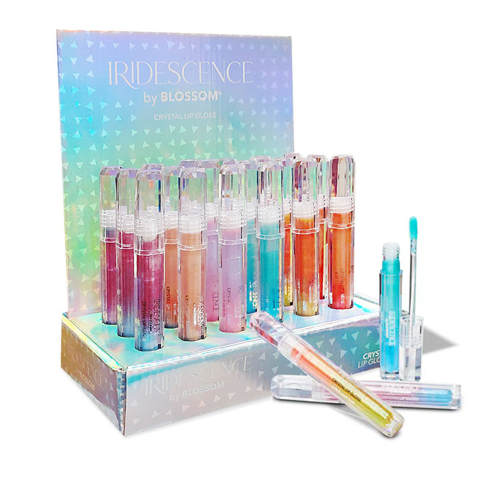 Blossom Iridescence Crystal Lip Gloss 18Pcs Dis BL-IRCLG-PDQ
