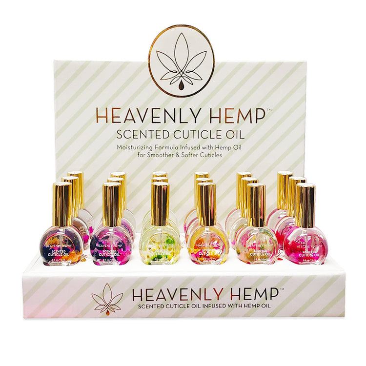 Blossom Heavenly Hemp Cuticle Oil 18 PC Dis HHCO18