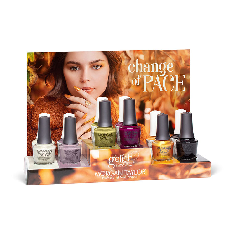 Gelish/Morgan Taylor Change Of Pace Mixed 12PC 1130071