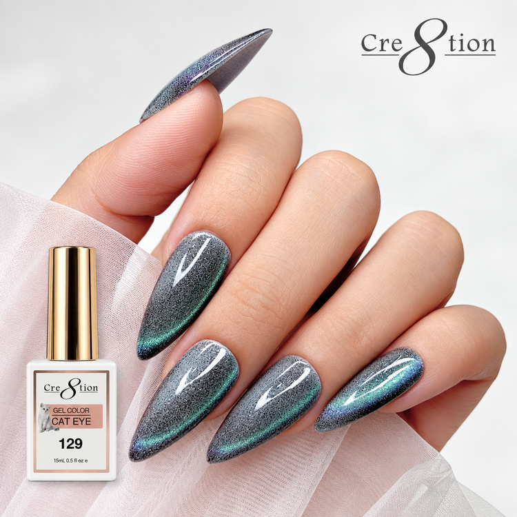 Cre8tion Soak Off 9D Cat Eye Gel Mystical #129 0916-2830