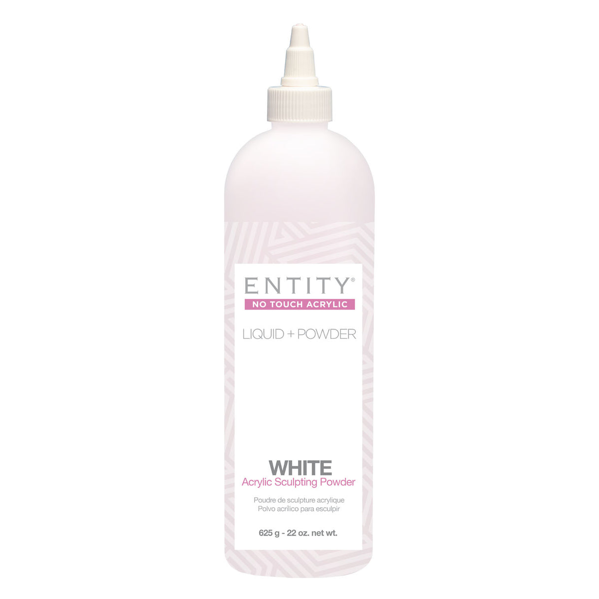 Entity No-Touch Acrylic Sculpting Powder White 22 oz 5900001
