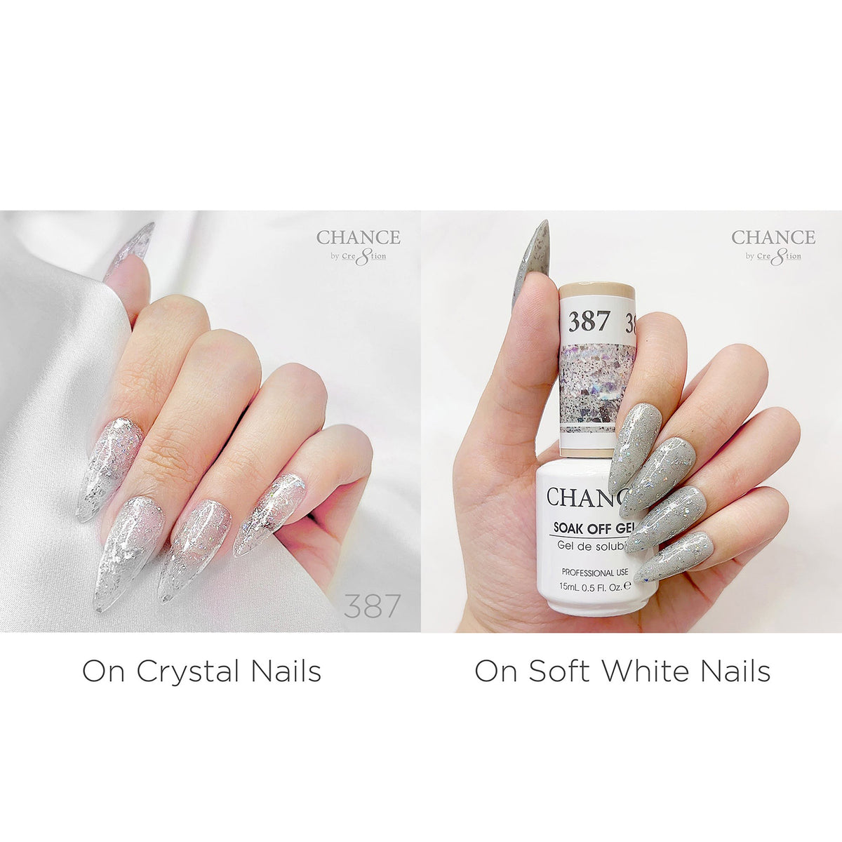 Chất Tẩy Rửa Dạng Gel Ngâm Tẩy Chance 0.5oz - Bụi Kim Cương 387
