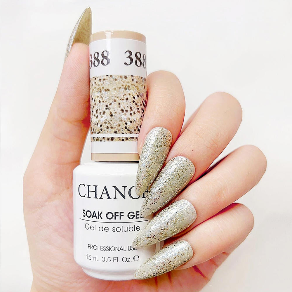 Chance Soak Off Gel 0.5oz - Diamond Dust 388