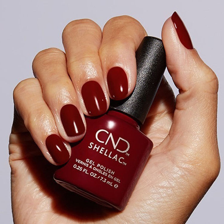 CND Shellac Bordeaux Babe 0.25 fl oz/7.3 ml - 00838
