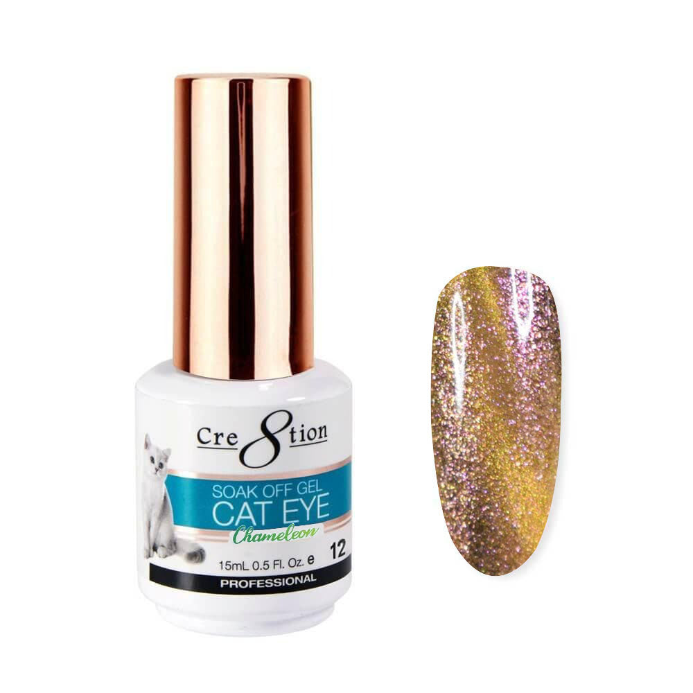 Cre8tion Soak Off Cat Eye Gel Chameleon #12 0916-0582