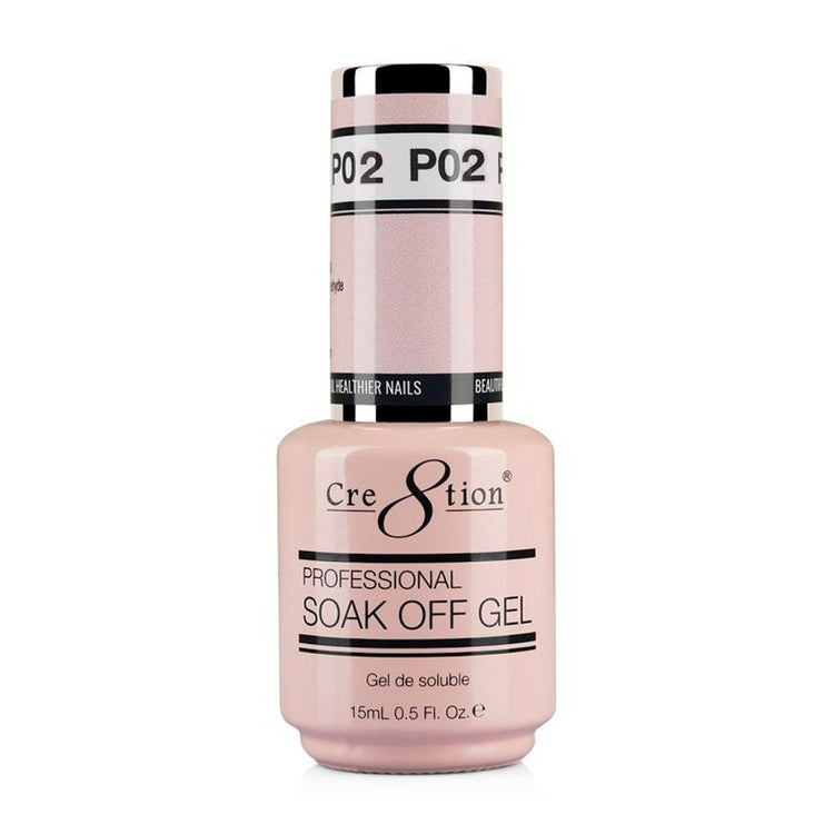 Cre8tion French Collection Soak Off Gel 0.5 oz P02