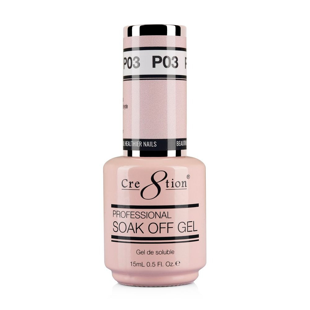 Cre8tion French Collection Soak Off Gel 0.5 oz P03 09620