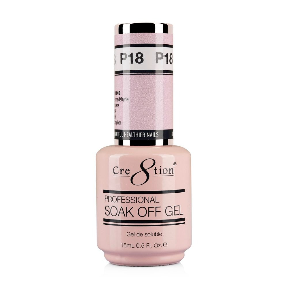 Cre8tion French Collection Soak Off Gel 0.5 oz P18 07080