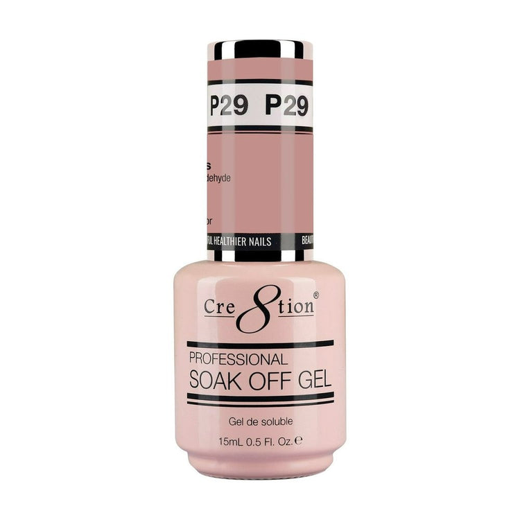 Cre8tion French Collection Soak Off Gel 0.5 oz P29 07091