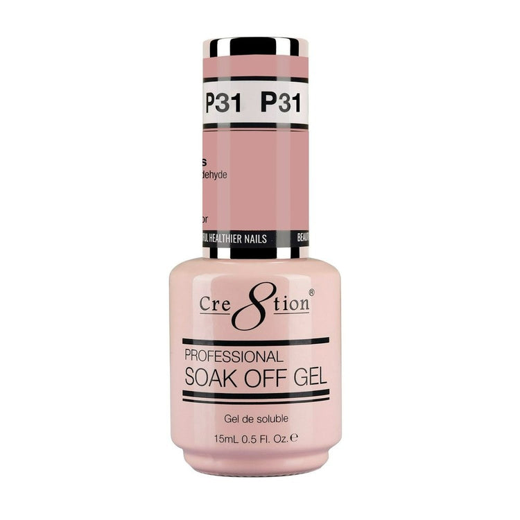 Cre8tion French Collection Soak Off Gel 0.5 oz P31 07093