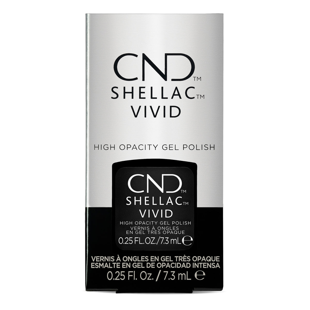 CND Shellac Vivid Black Tuxedo 0.25 fl oz 7.3 ml 01759