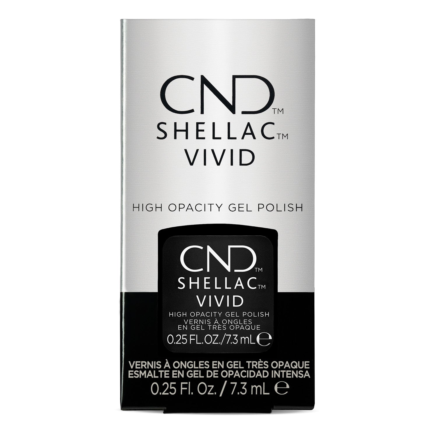 CND Shellac Vivid Black Tuxedo 0.25 fl oz 7.3 ml 01759