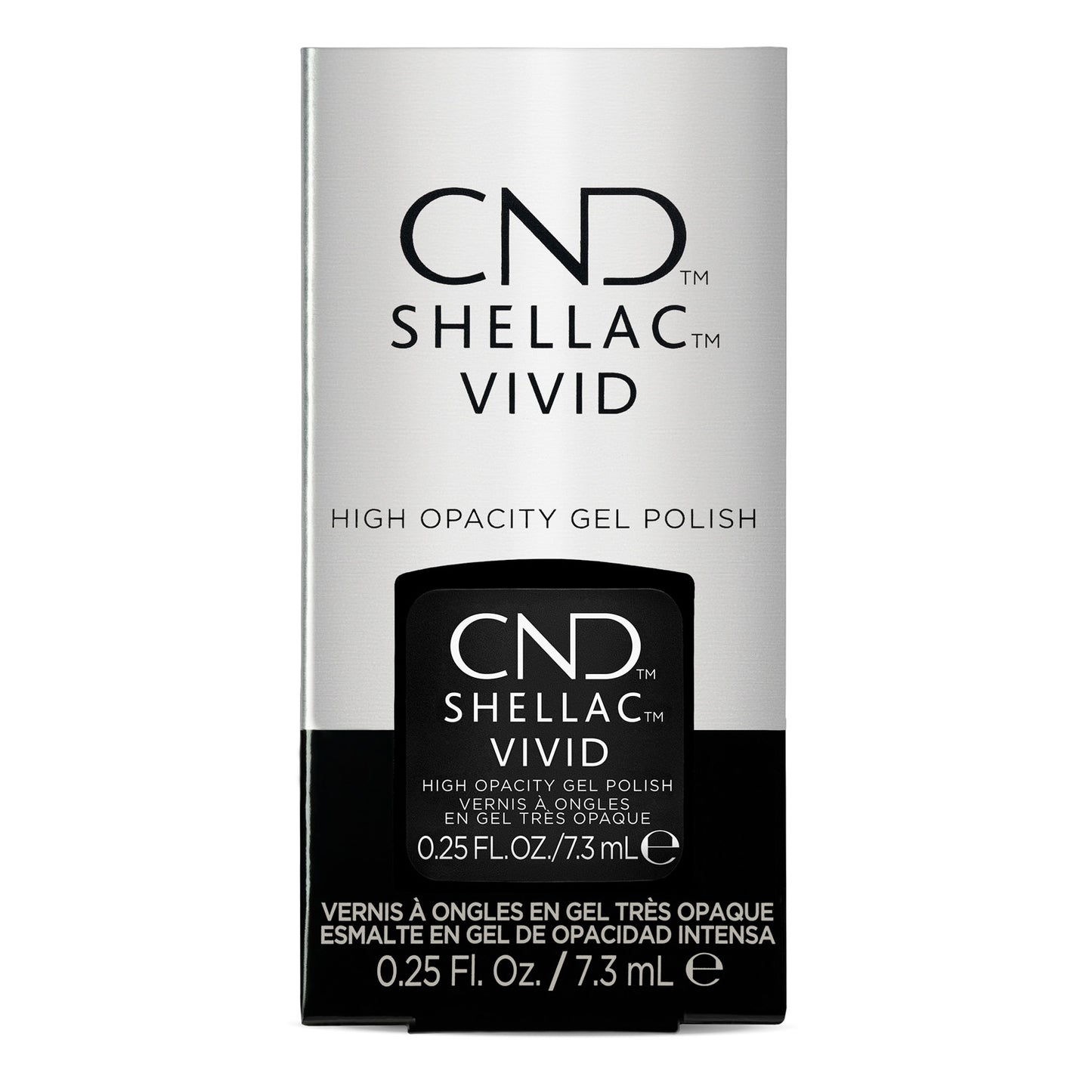 CND Shellac Vivid Black Tuxedo 0.25 fl oz 7.3 ml 01759