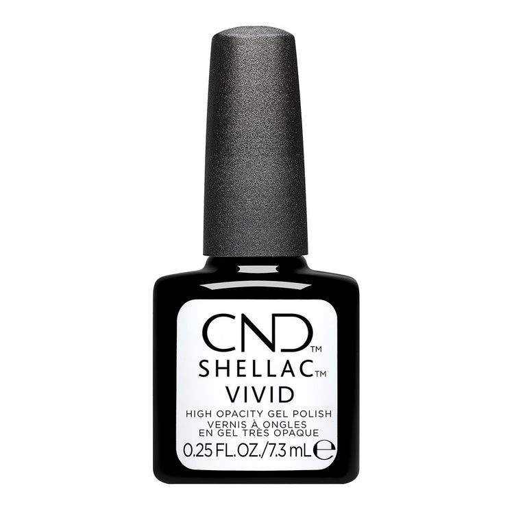 CND Shellac Vivid White Gloves 0.25 fl oz 7.3 ml 01760
