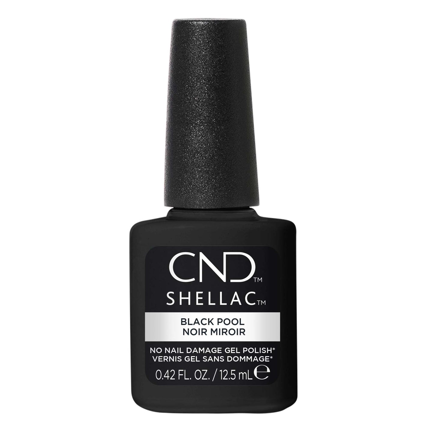 CND Shellac BLACK POOL #105 0.42 oz 02045
