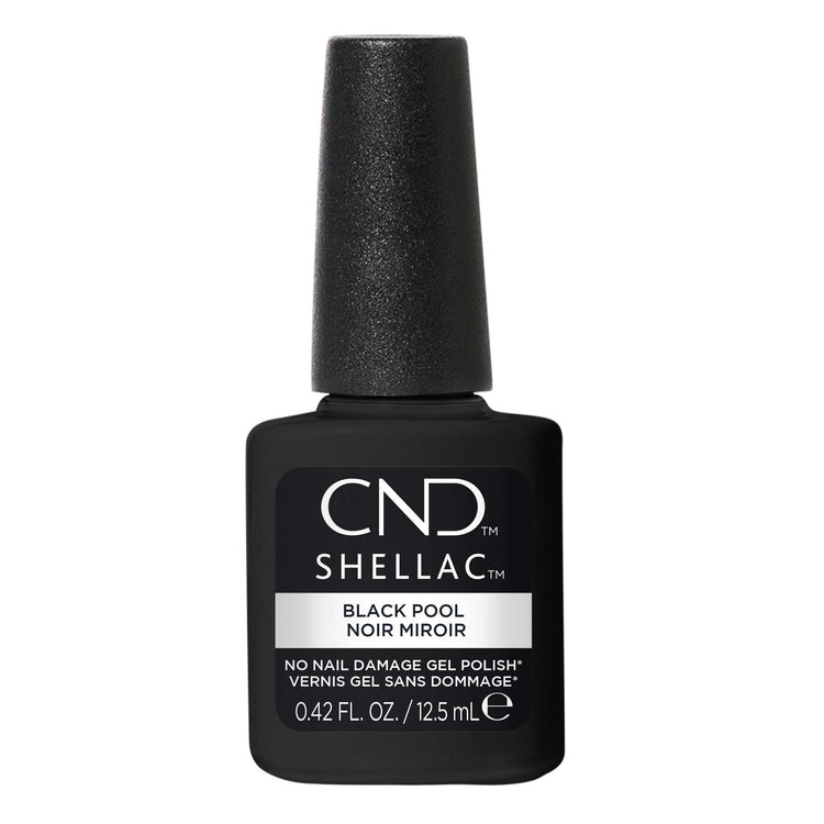 CND Shellac BLACK POOL #105 0.42 oz 02045