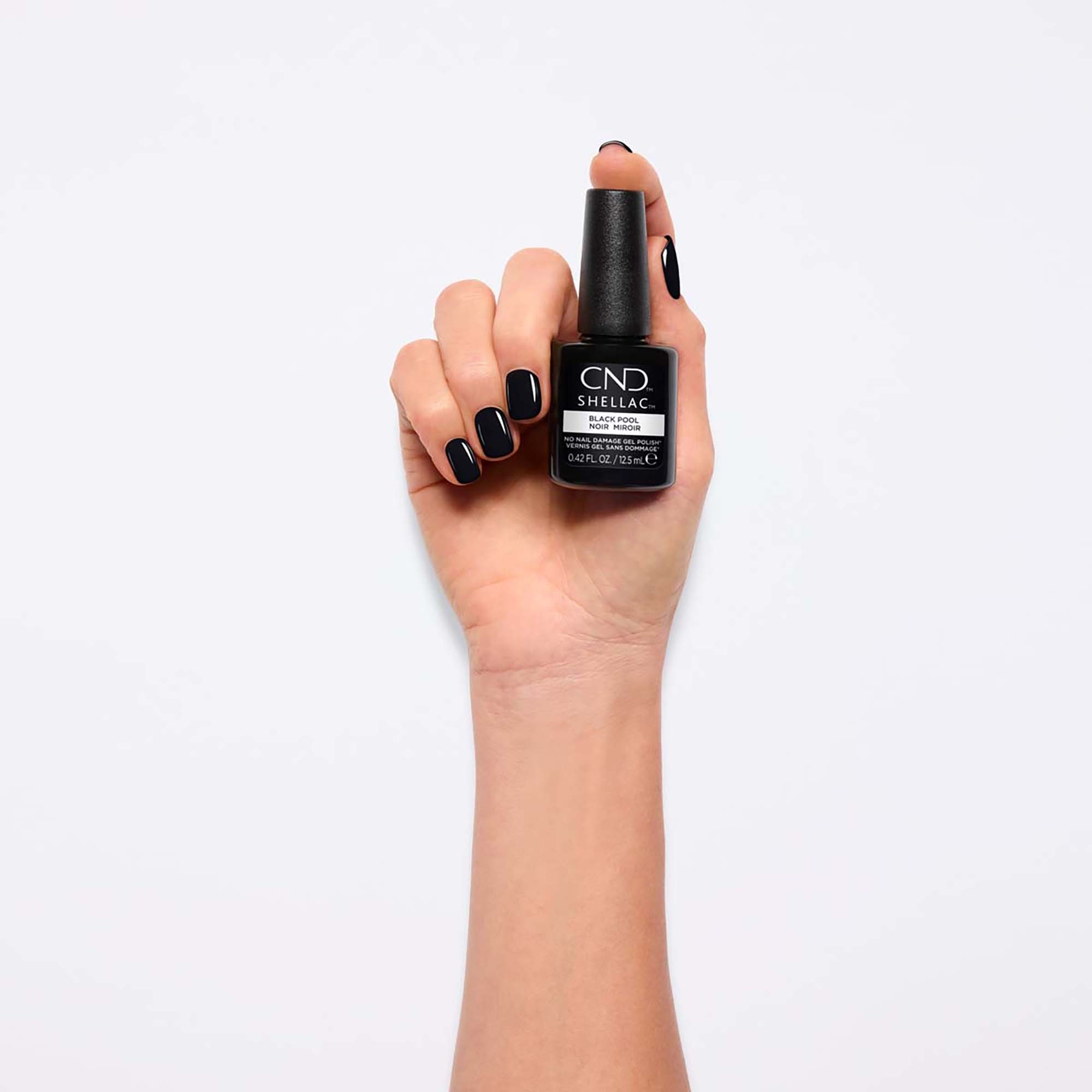 CND Shellac BLACK POOL #105 0,42 oz 02045