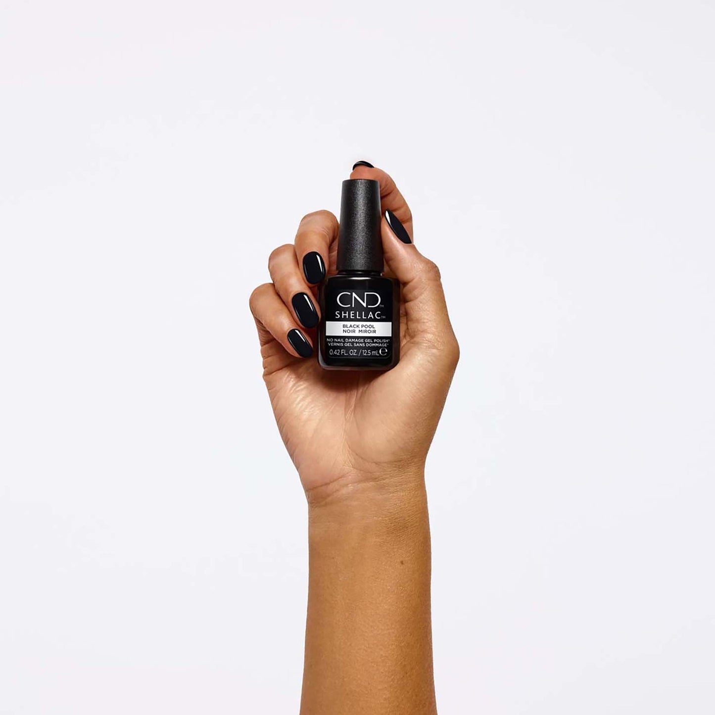 CND Shellac BLACK POOL #105 0.42 oz 02045