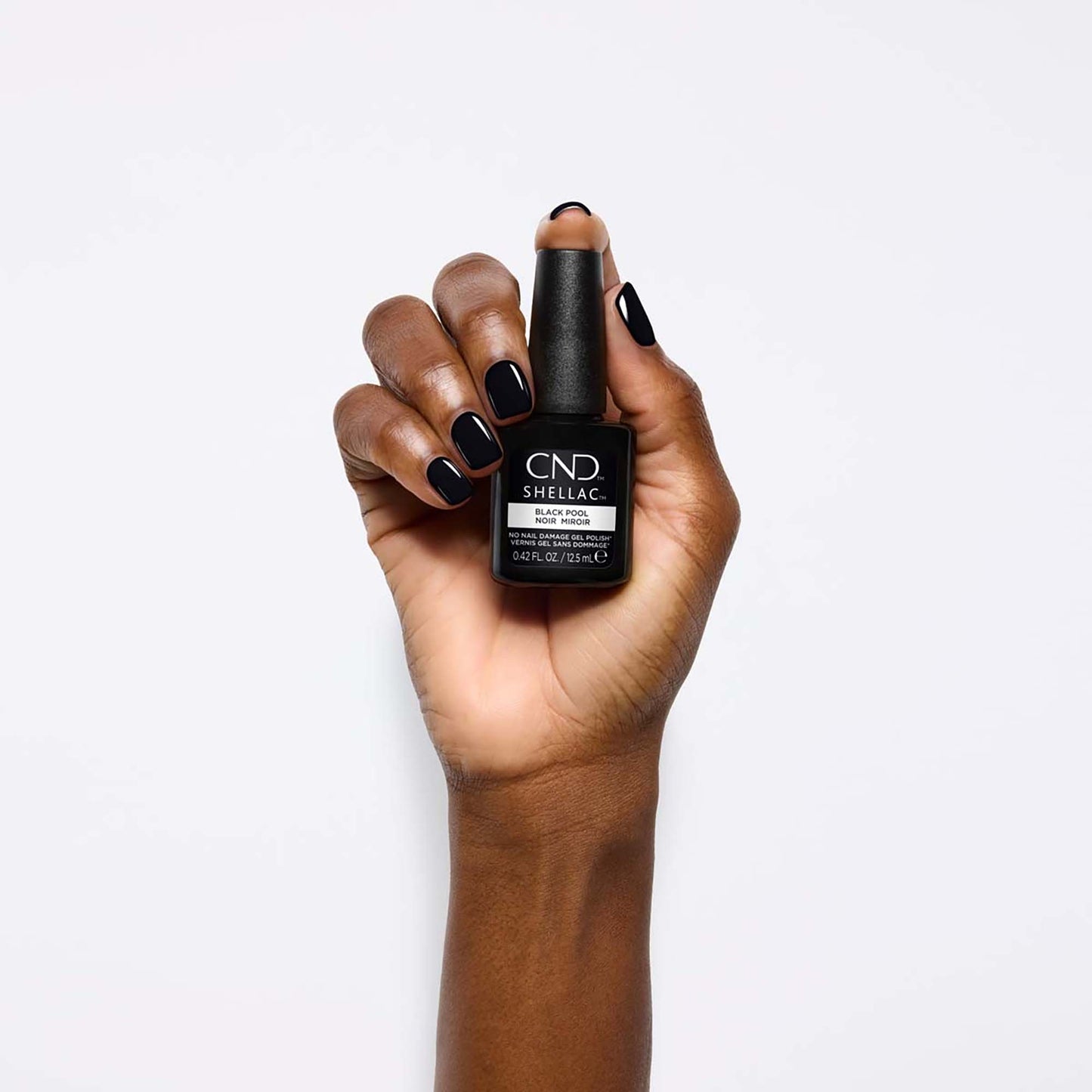 CND Shellac BLACK POOL #105 0.42 oz 02045